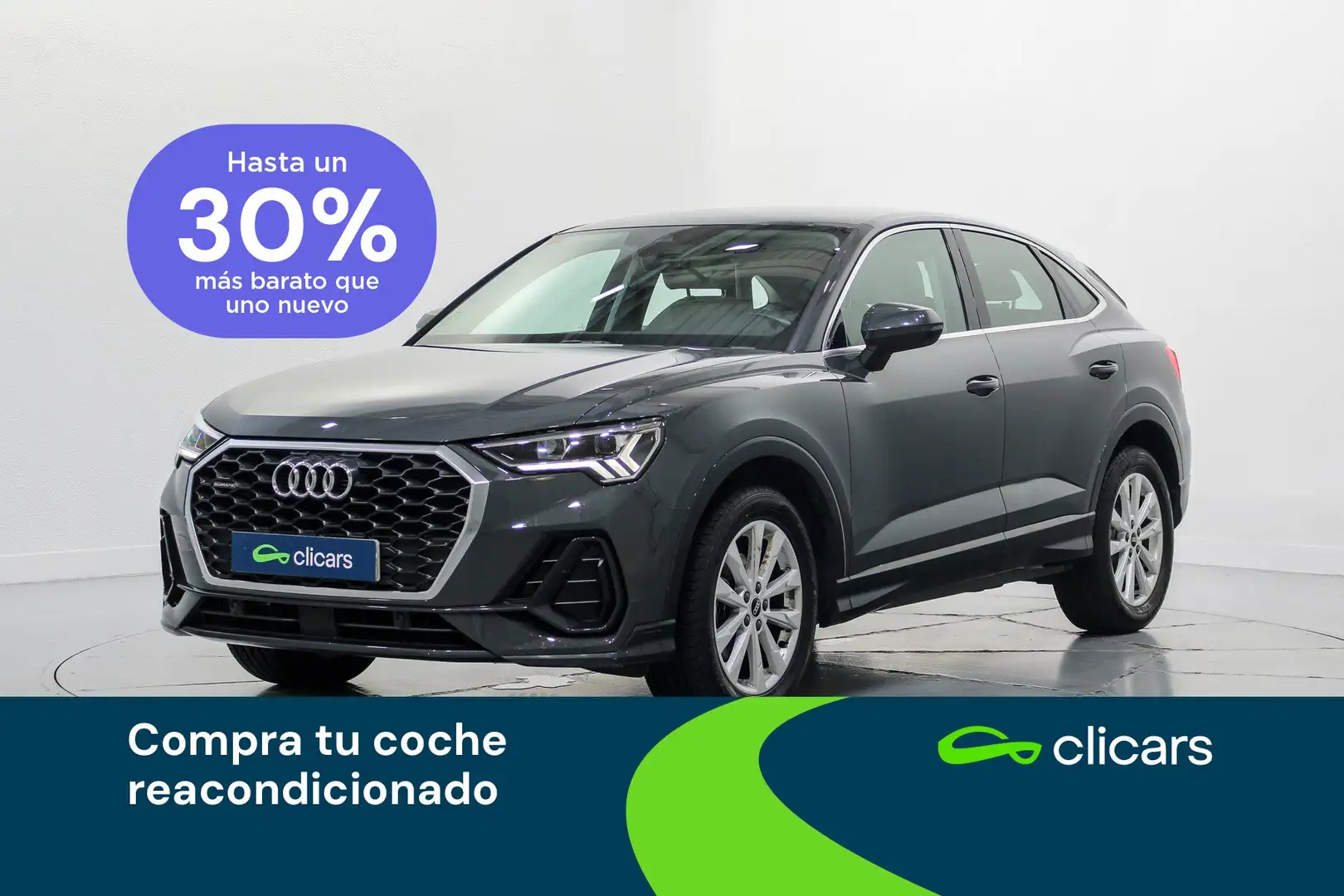 Audi Q3 Sportback 35 TDI Advanced quattro S tronic Gris - 1