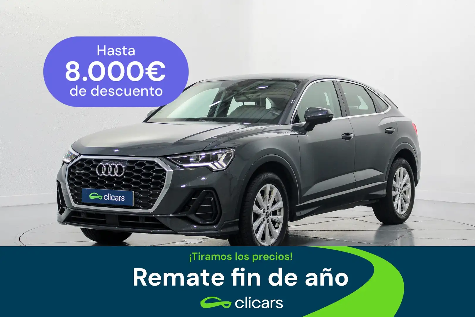 Audi Q3 Sportback 35 TDI Advanced quattro S tronic Gris - 1