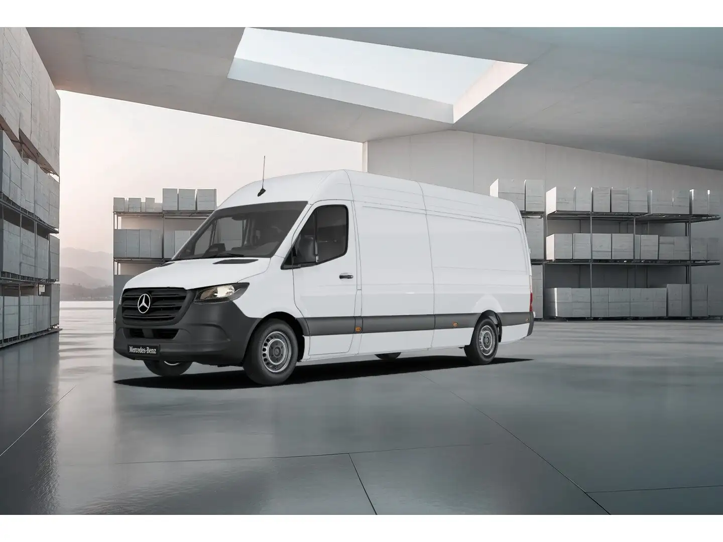 Mercedes-Benz Sprinter 317 CDI Kasten PRO Hochdach 4325 PTS Weiß - 2