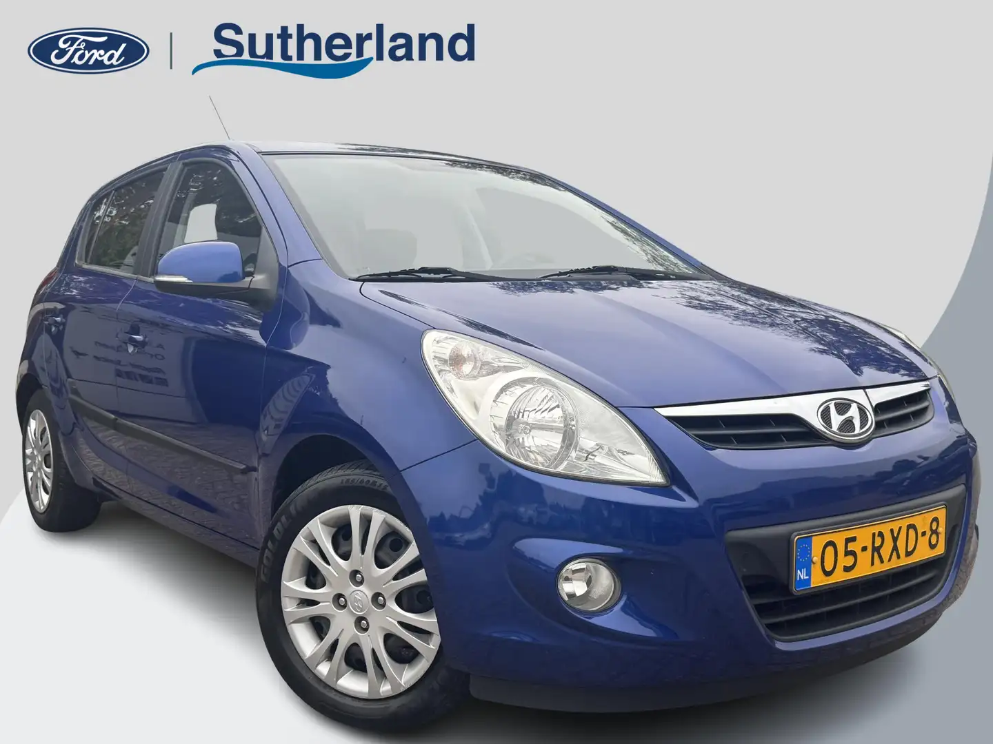 Hyundai i20 1.4i i-Motion 100pk | 5 deurs | Airco | Metaal lak Bleu - 1