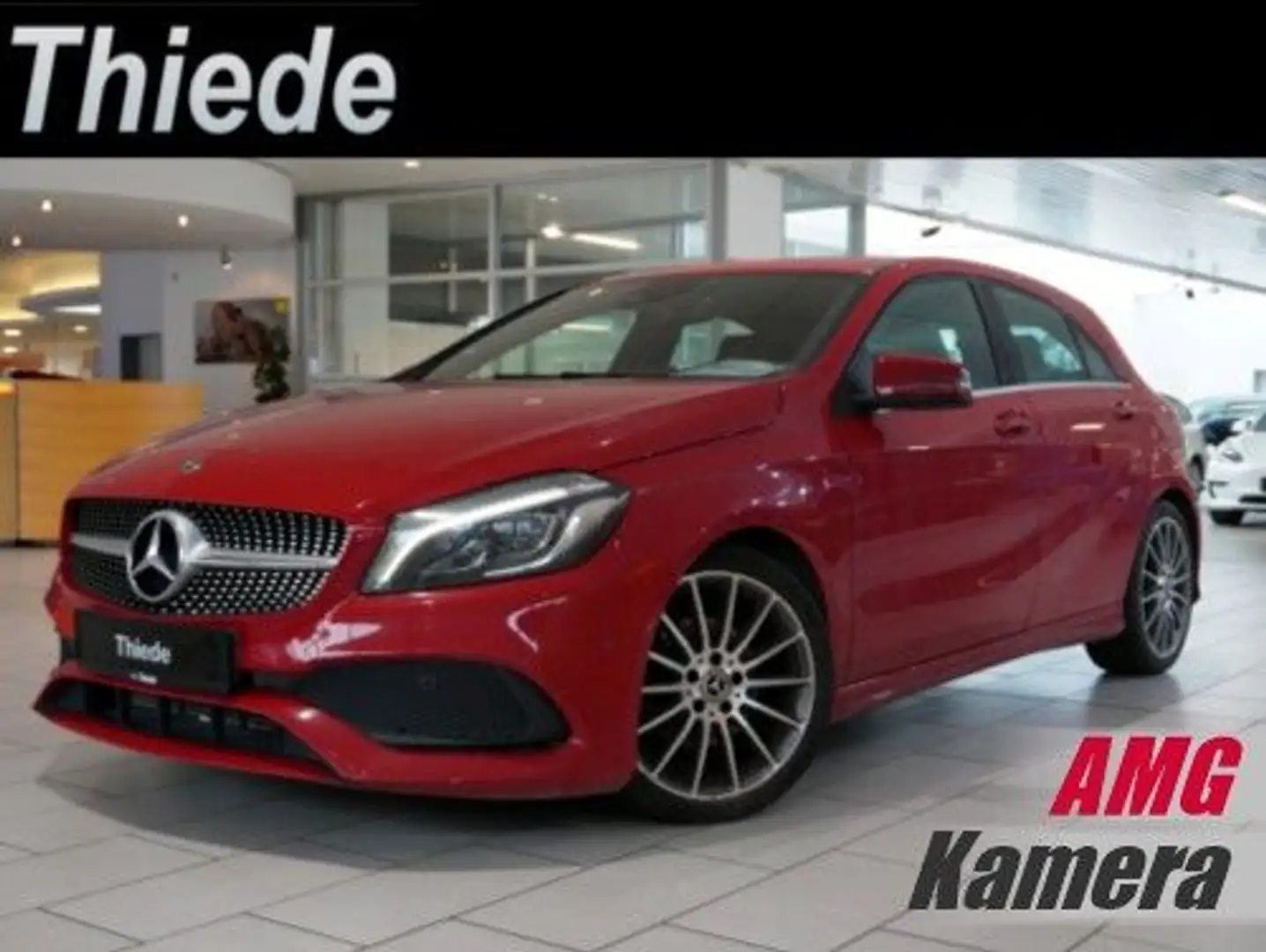 Mercedes-Benz A 200 LIM. AMG LINE NAVI/LED/KAMERA/SPORT/SH/AHK Red - 1