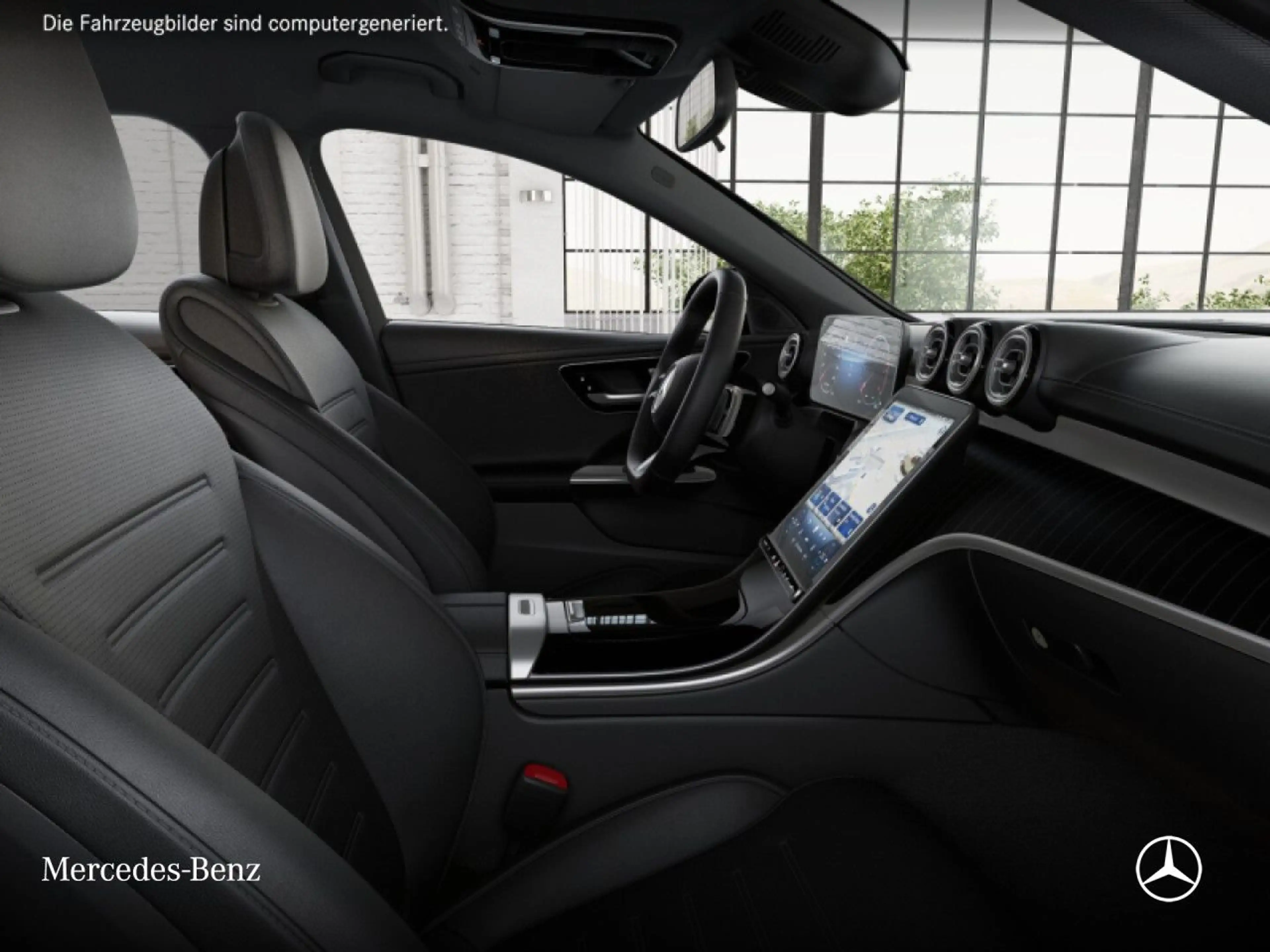 Mercedes-Benz C 220 d T AMG+NIGHT+360+AHK+LED+19"+TOTW+KEYLESS — photo 11