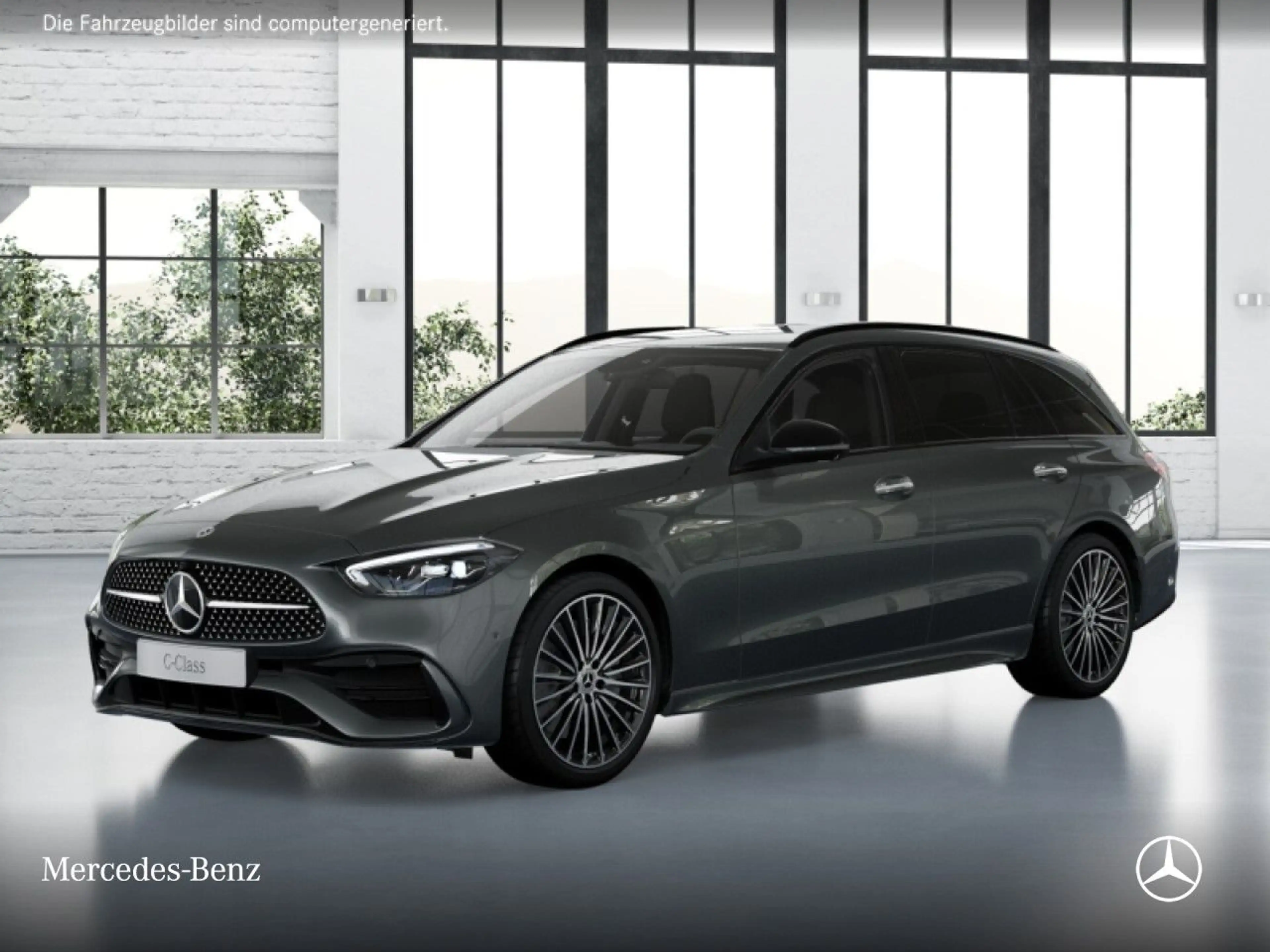 Mercedes-Benz C 220 d T AMG+NIGHT+360+AHK+LED+19"+TOTW+KEYLESS — photo 13