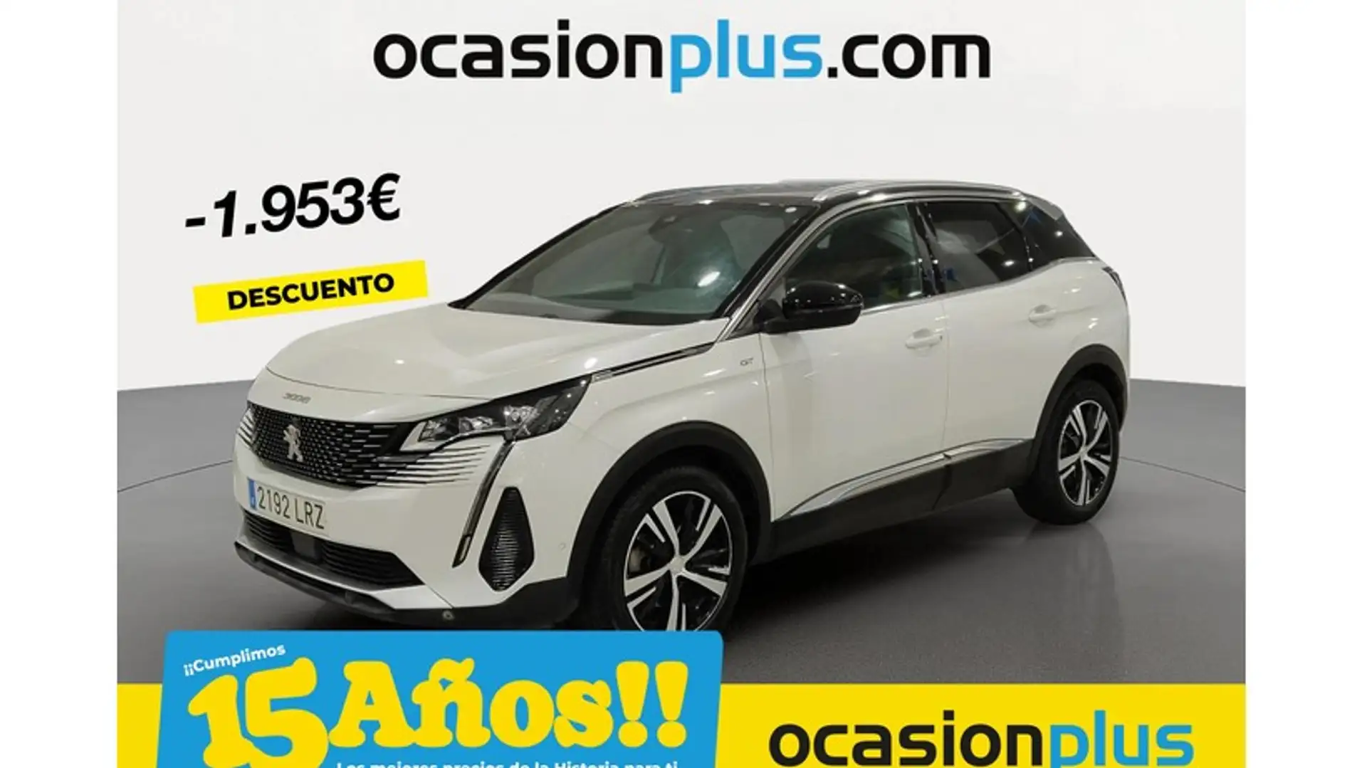 Peugeot 3008 1.6HDI Style 115 Wit - 1