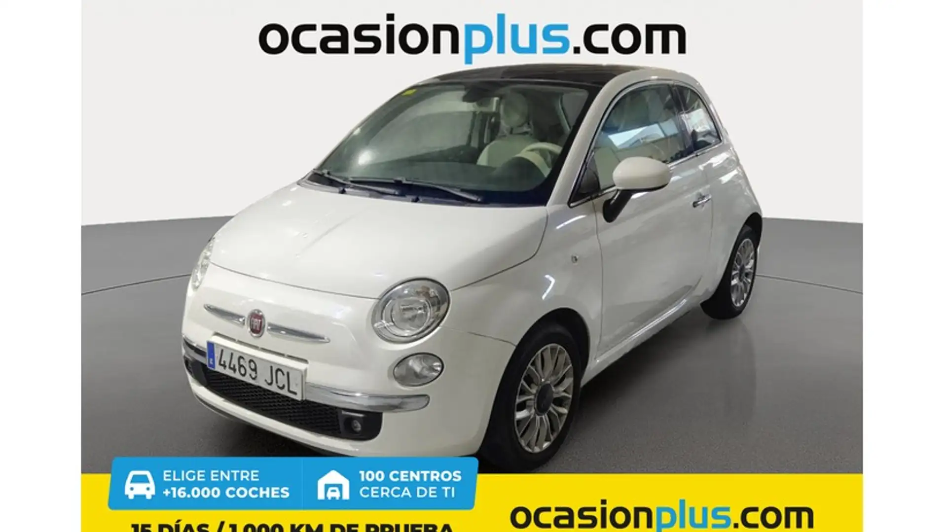 Fiat 500 1.2 Lounge Blanco - 1