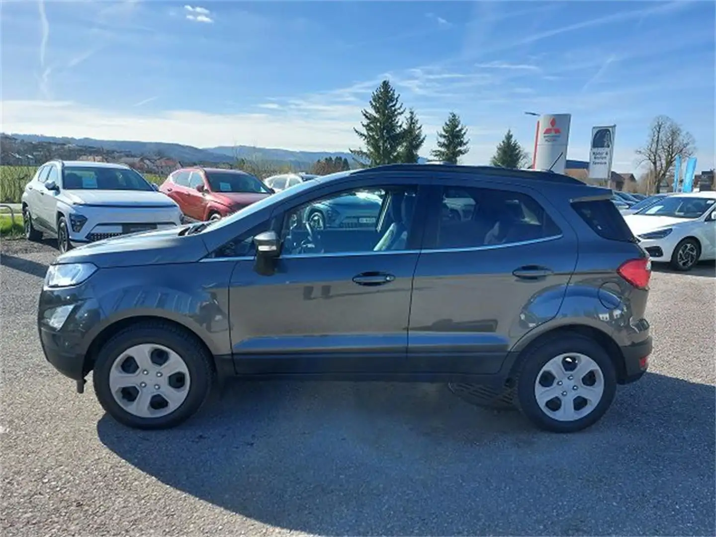 Ford EcoSport 1,0 EcoBoost Titanium Grau - 2