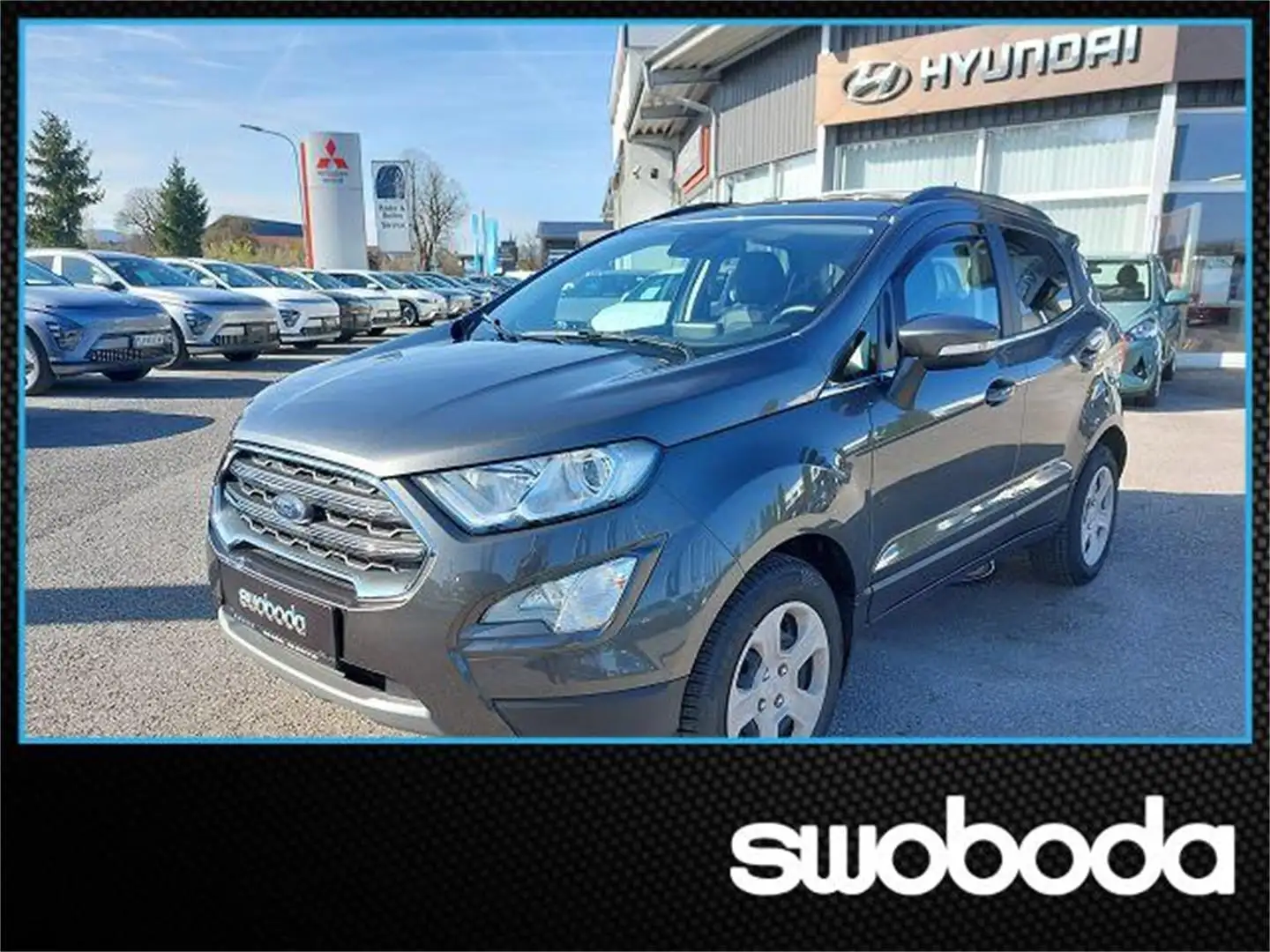 Ford EcoSport 1,0 EcoBoost Titanium Grau - 1