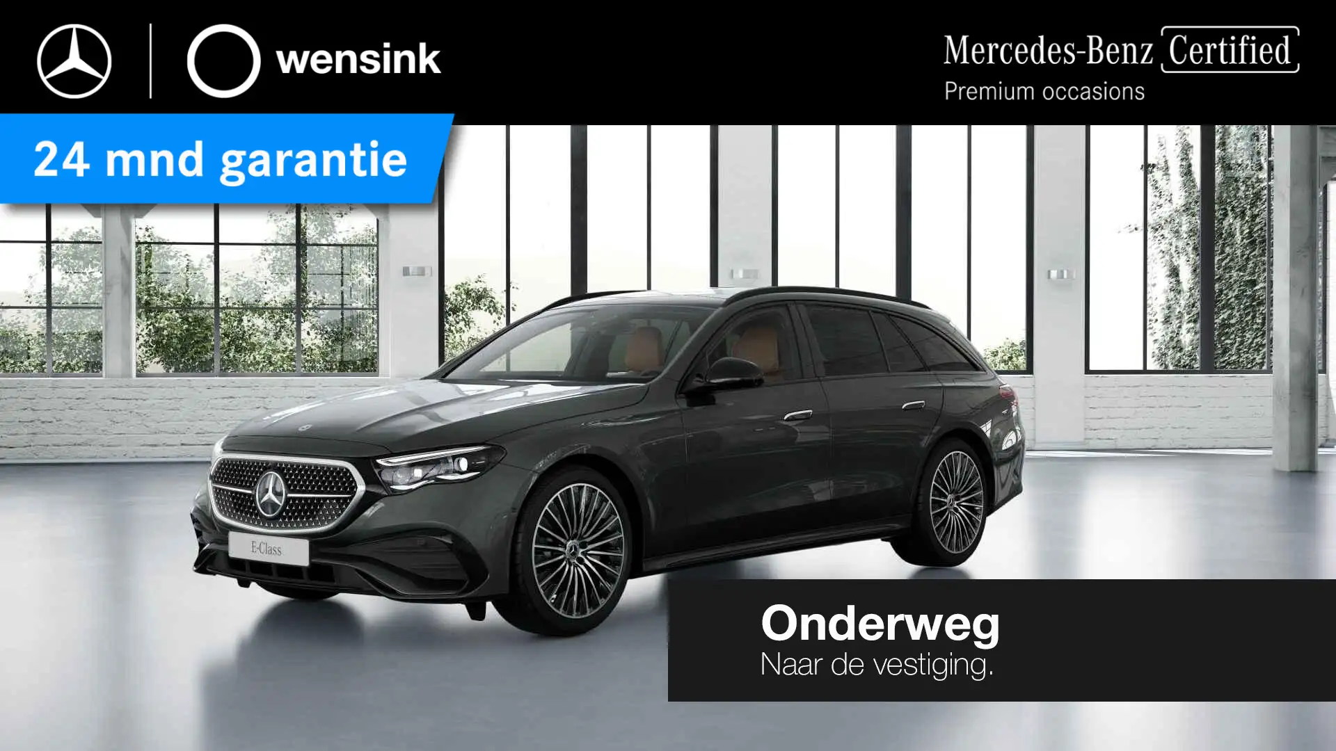 Mercedes-Benz E 300 Estate e AMG Line | Premium plus | Superscreen | S Grijs - 1