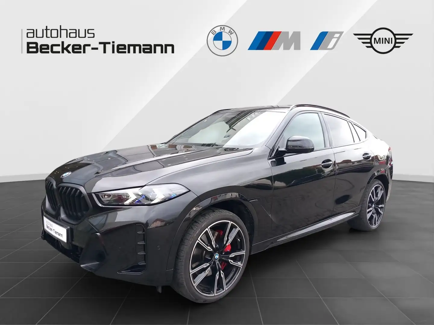 BMW X6 xDrive40d M Sport Pro| Sky Lounge| 22"| 360grad Ka Schwarz - 1