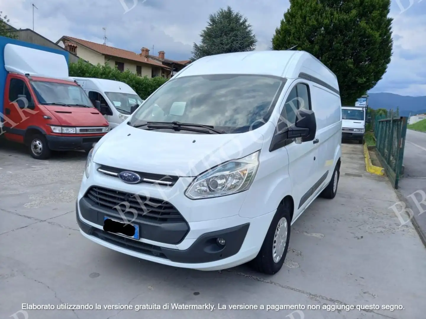 Ford Transit Custom 270 2.2 TDCi 125CV PC Furgone Trend Bianco - 2