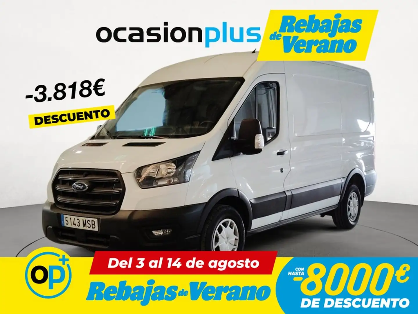 Ford Transit FT 350 L2 Van Heavy Duty Trend 130 Blanco - 1