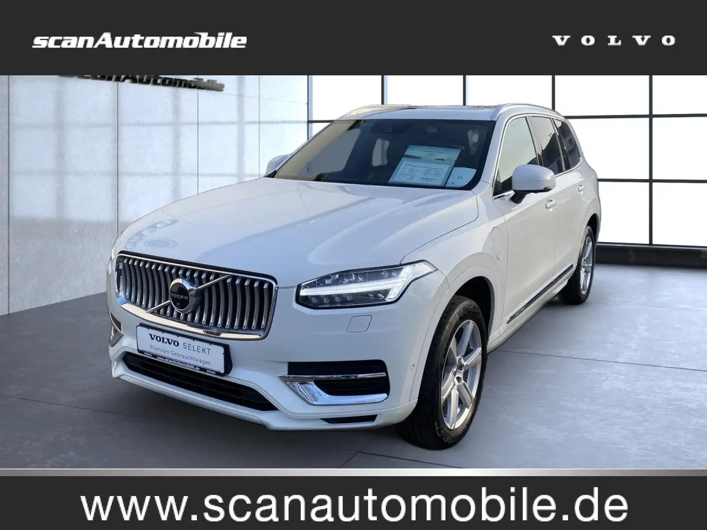 Volvo XC90 XC 90 Inscription Expression Recharge Plug-In Hybr Weiß - 1
