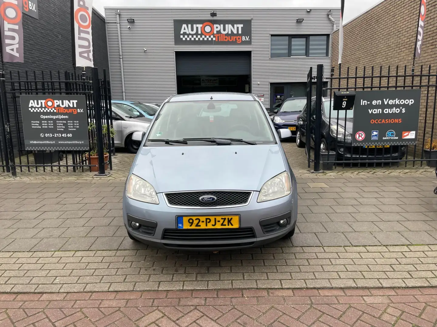 Ford Focus C-Max 1.8-16V First Edition Trekhaak Airco NAP APK Blau - 2