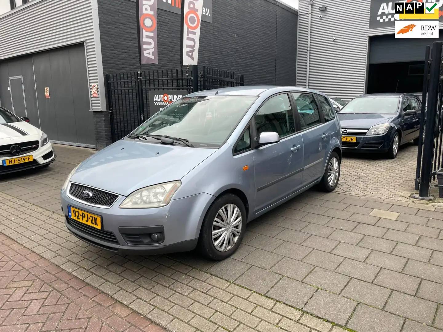 Ford Focus C-Max 1.8-16V First Edition Trekhaak Airco NAP APK Blau - 1