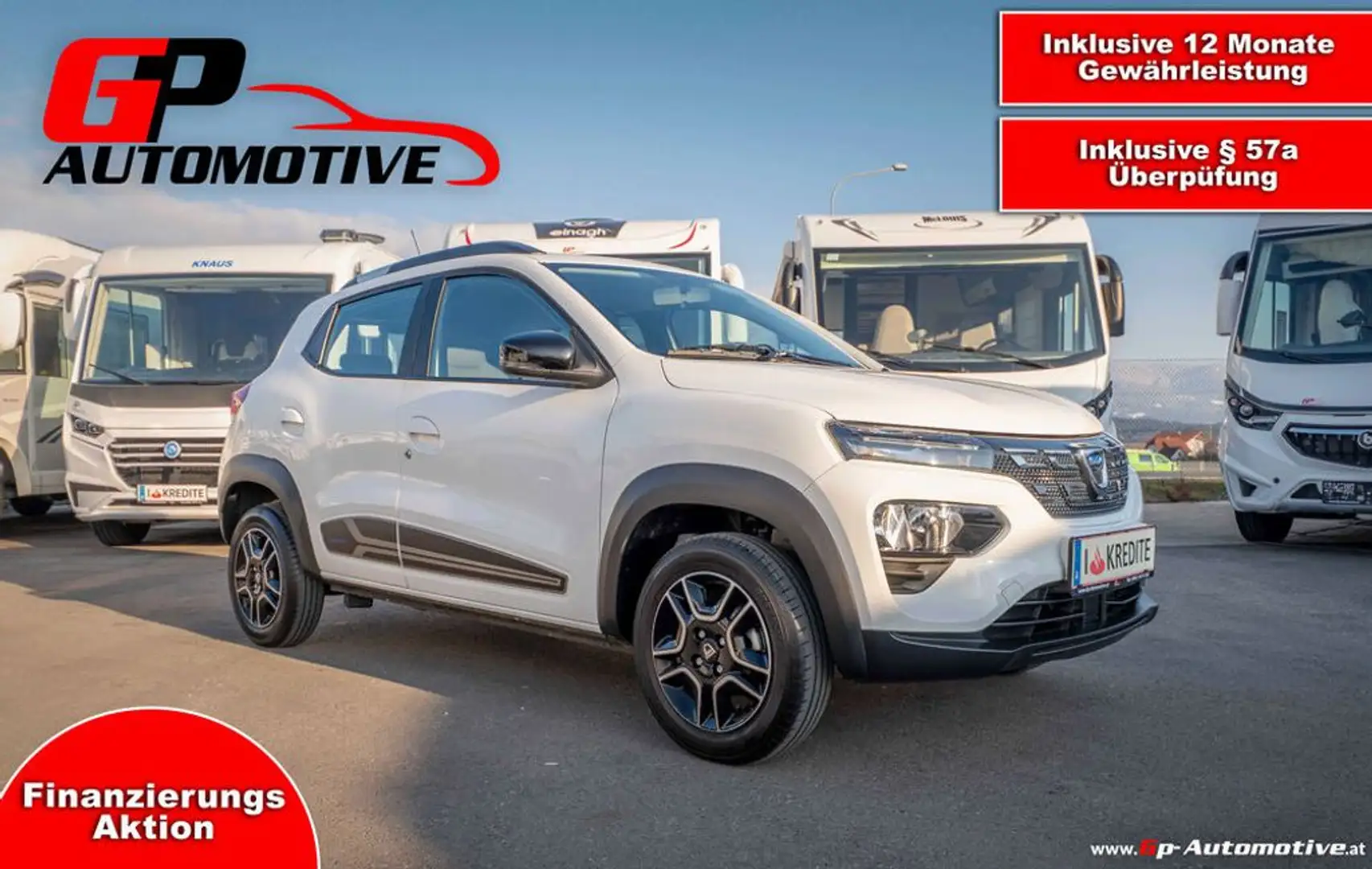 Dacia Spring Electric Comfort Blanc - 1