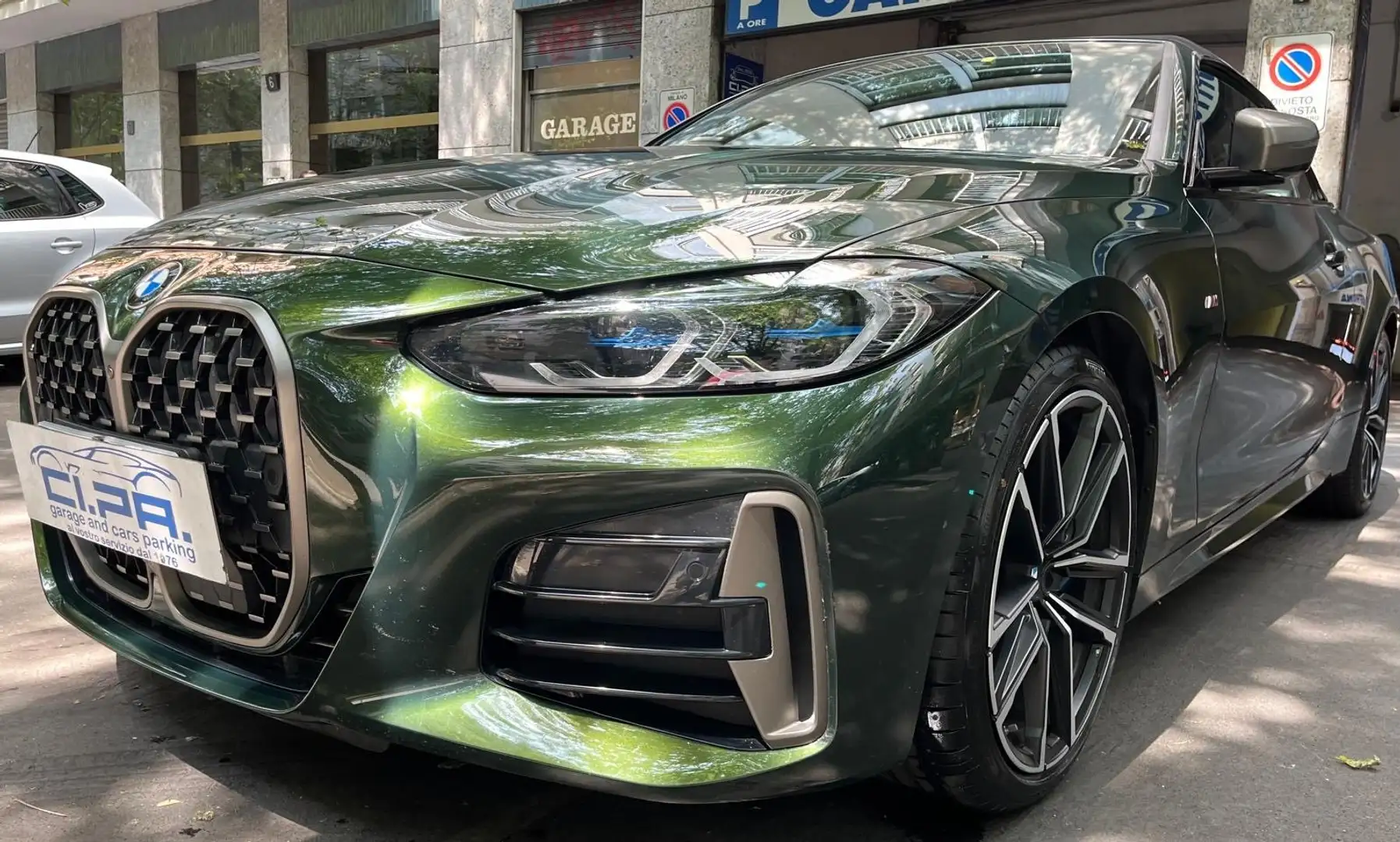 BMW 440 Serie 4 G23 2020 Cabrio M440i Cabrio 48 Vdrive Verde - 2