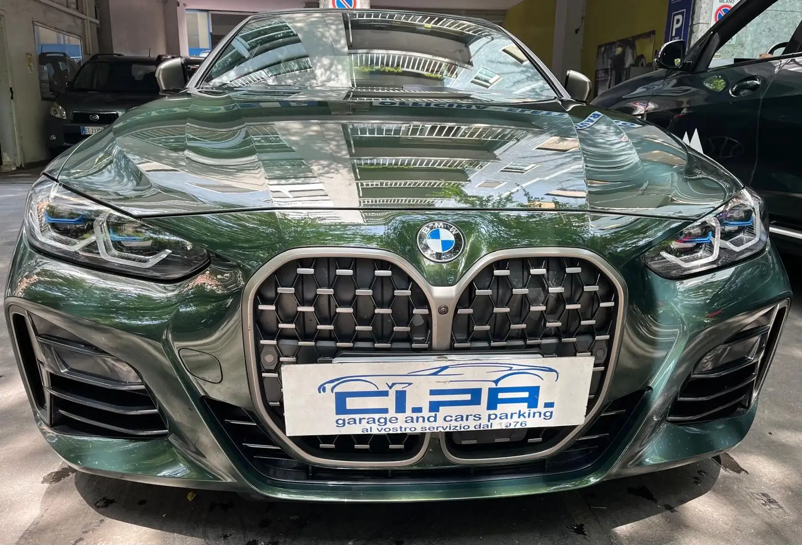BMW 440 Serie 4 G23 2020 Cabrio M440i Cabrio 48 Vdrive Verde - 1