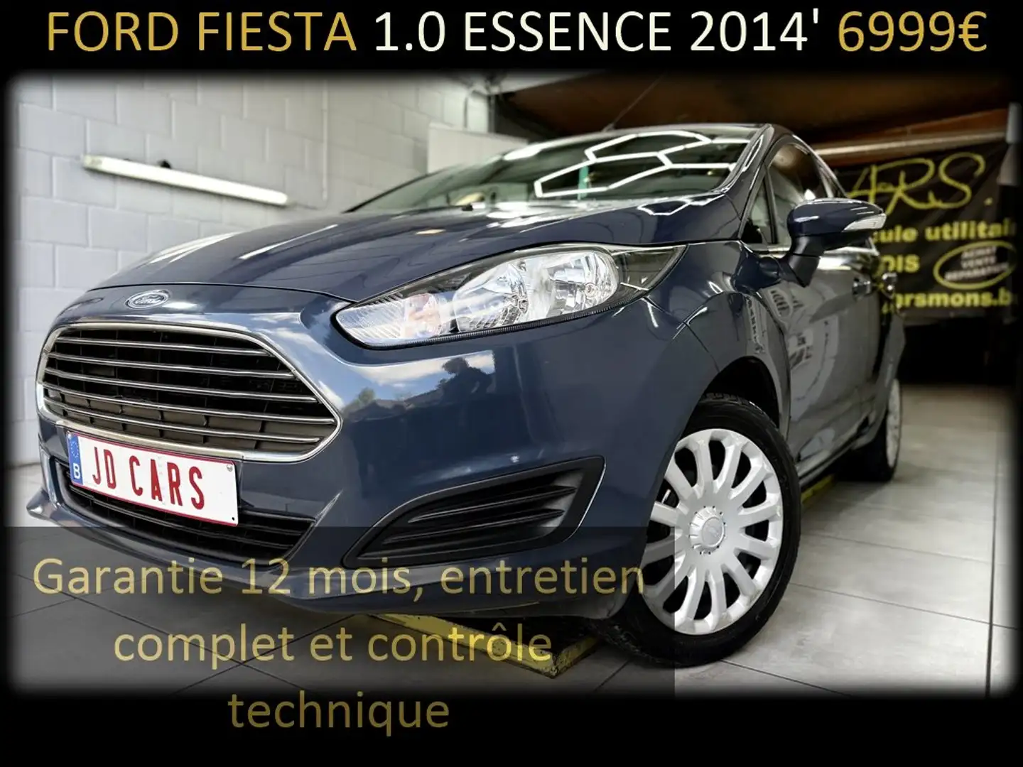 Ford Fiesta Fiesta 1.0 ESSENCE ‼️GARANTIE 1AN CTOK‼️ Argent - 1