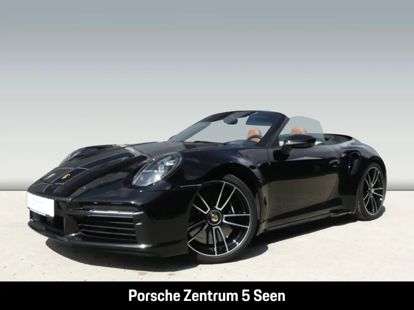 Porsche 992 I Turbo S Cabriolet, LIFT, BURMESTER, SAGA Verde - 1