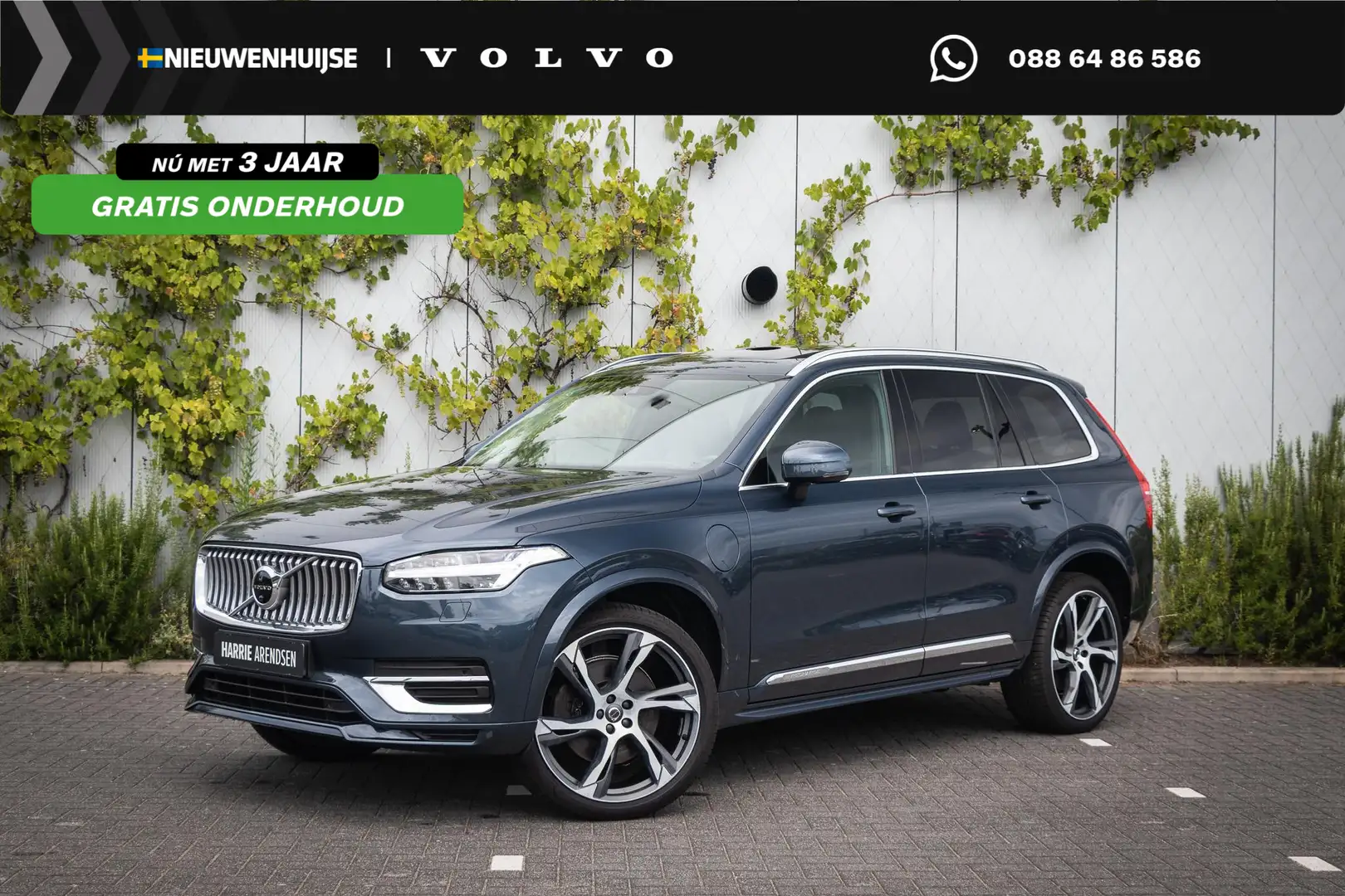Volvo XC90 Recharge T8 AWD Inscription | Luchtvering | Adapti Bleu - 1