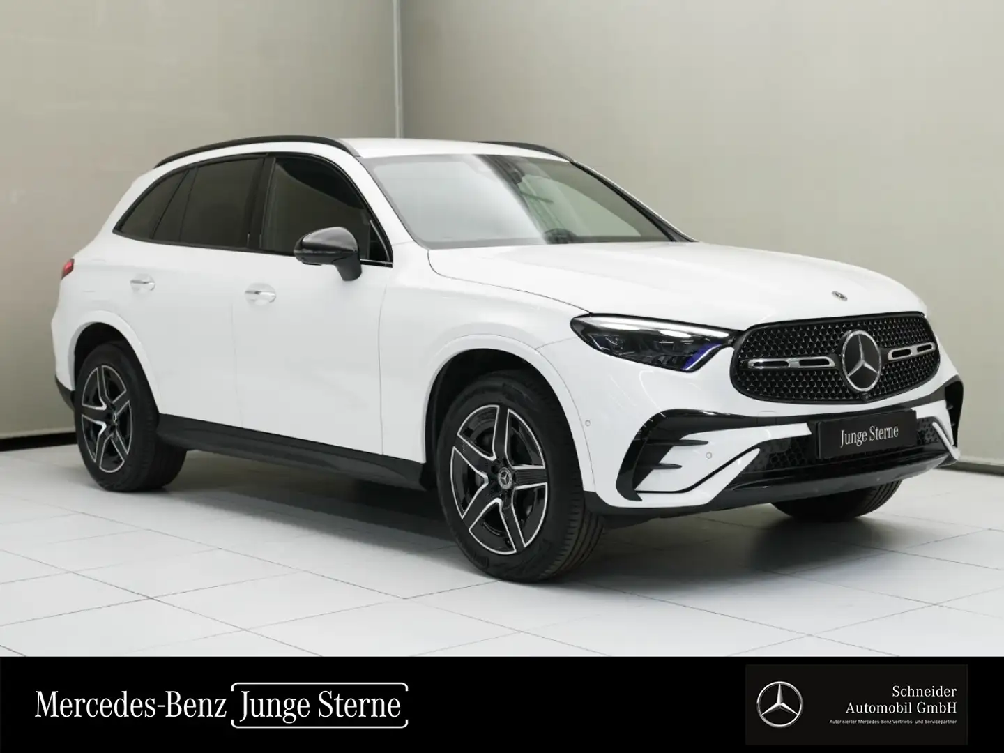 Mercedes-Benz GLC 300 de 4MATIC LM AkustikGlas S-Sitz ACC Weiß - 1