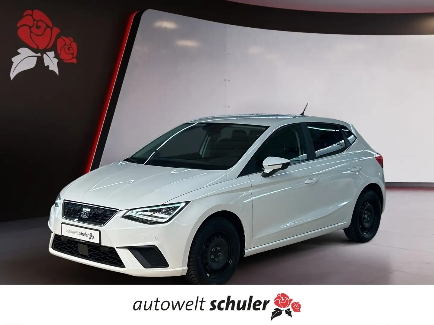 SEAT Ibiza 1.0 TSI Style LED Navi SHZ PDC Rfk Wit - 1