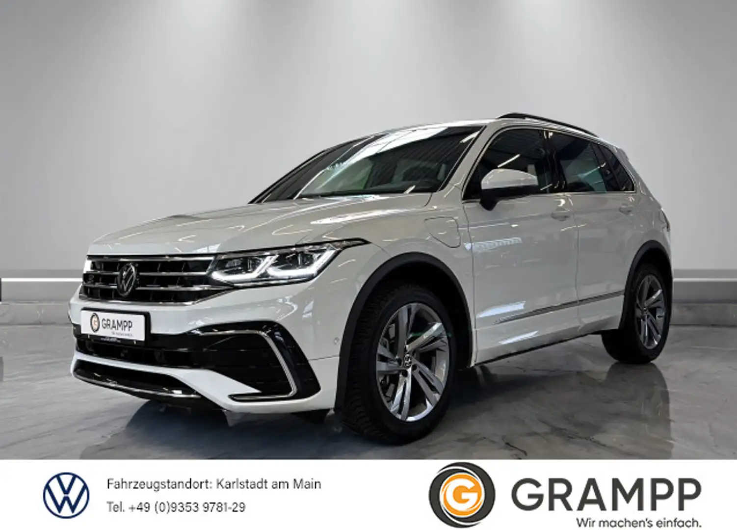 Volkswagen Tiguan R-Line 1.4TSI DSG eHybrid +AHK+KAMERA+LED Weiß - 1
