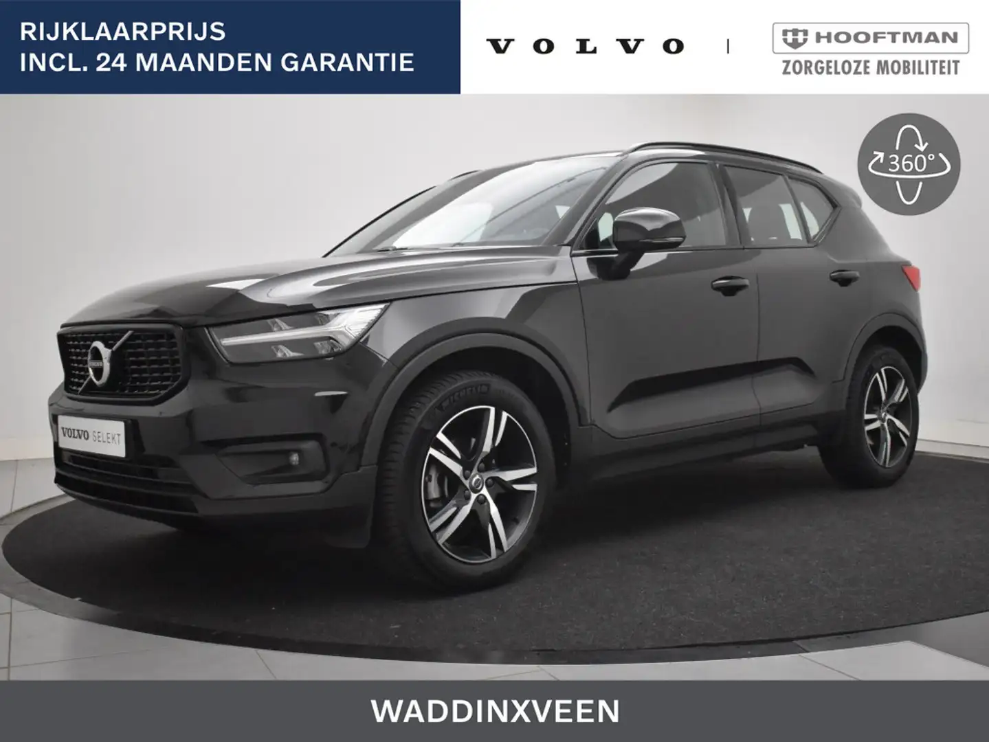 Volvo XC40 T3 AUT(8) R-DESIGN NAVI BLUETOOTH PARK ASSIST KEYL Negro - 1