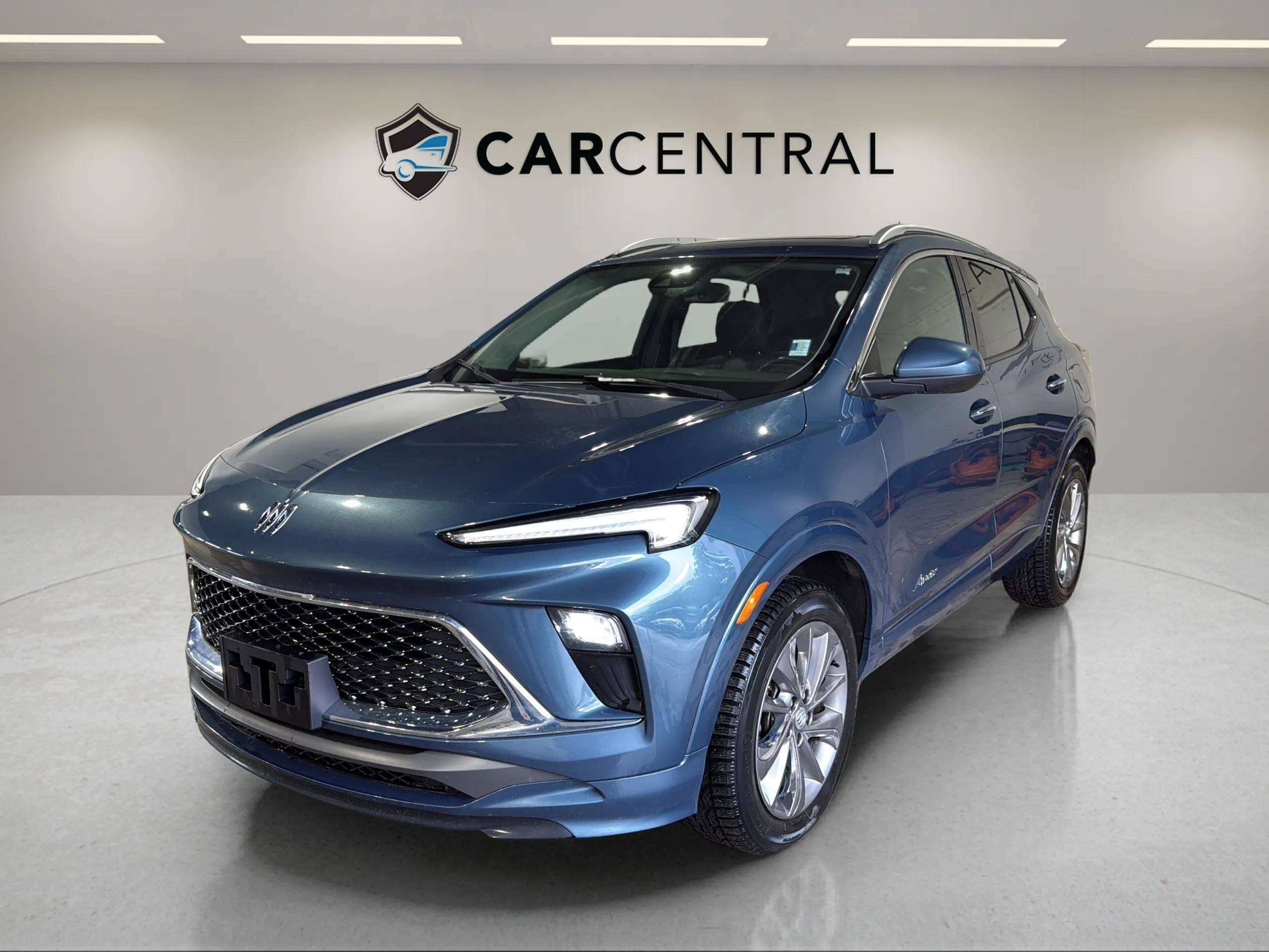 Blue 2024 Buick Encore GX SUV / Crossover All-Wheel Drive Automatic