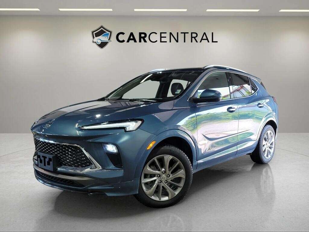 Blue 2024 Buick Encore GX Avenir AWD SUV / Crossover All-Wheel Drive Automatic