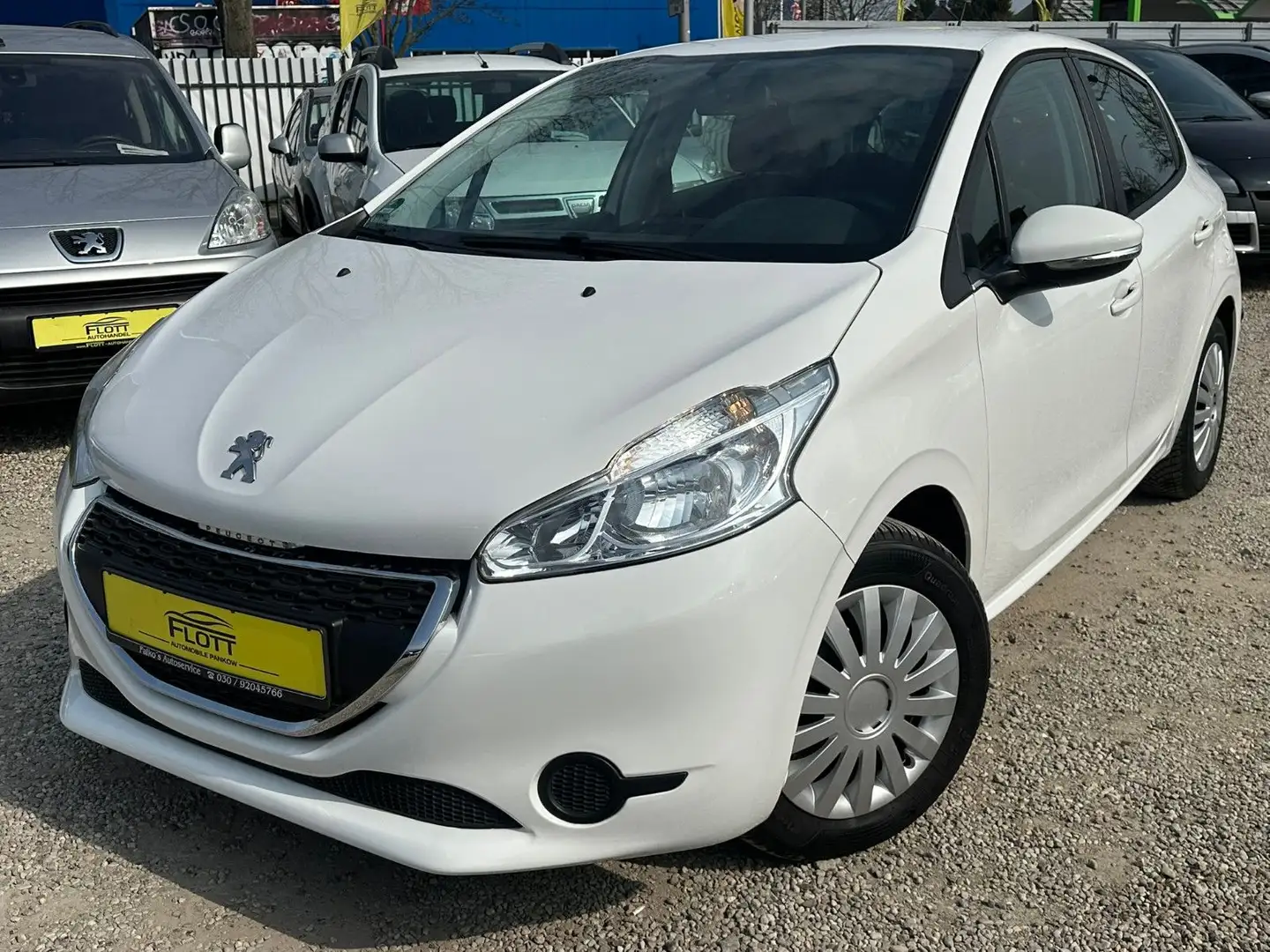 Peugeot 208 Active*Klima*2.HD*Klima*TÜV+Service NEU ! ! Weiß - 2