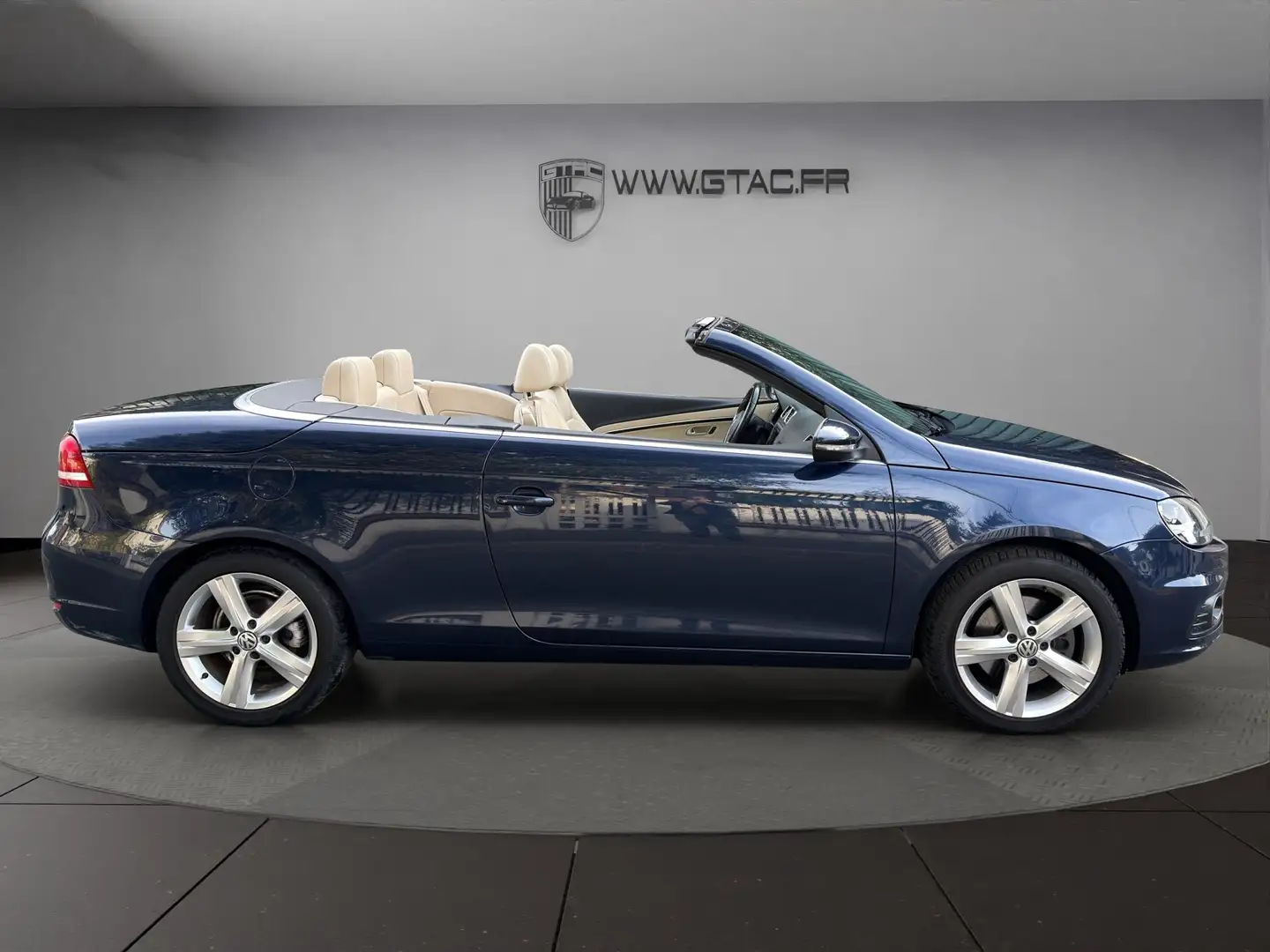 Volkswagen Eos Eos 2.0 TDI 140 FAP BlueMotion Carat DSG6 Blau - 2