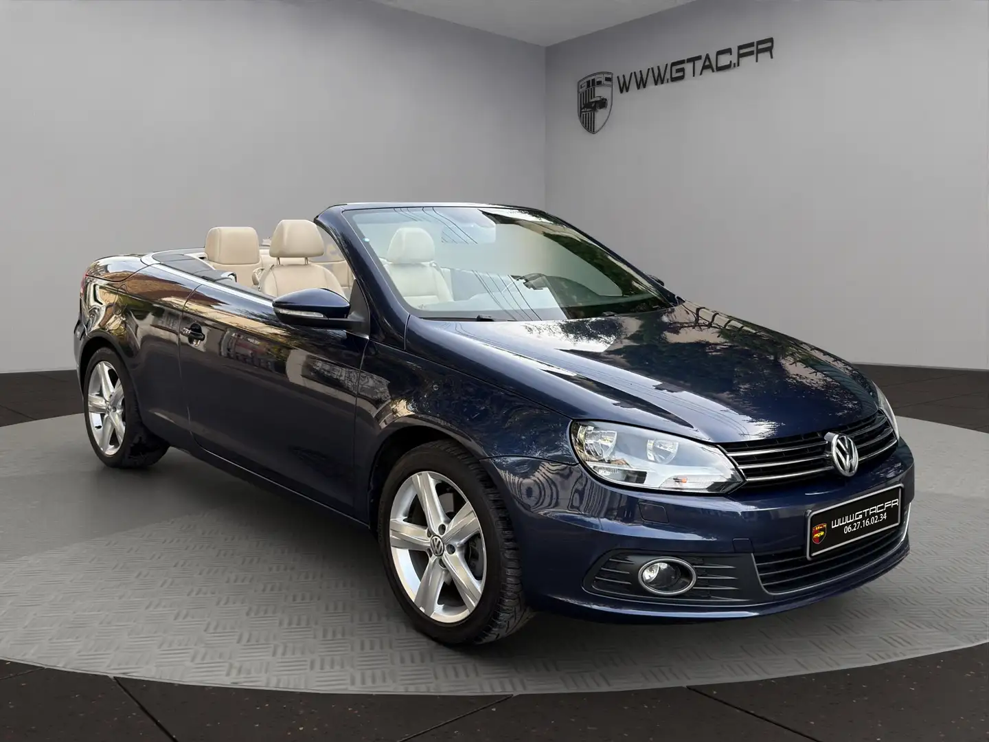 Volkswagen Eos Eos 2.0 TDI 140 FAP BlueMotion Carat DSG6 Blau - 1