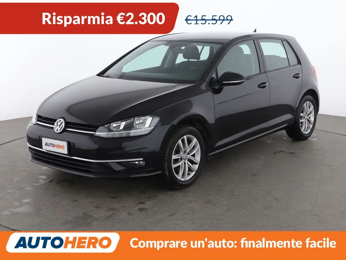 Volkswagen Golf 1.6 TDI Business 115 CV Schwarz - 1