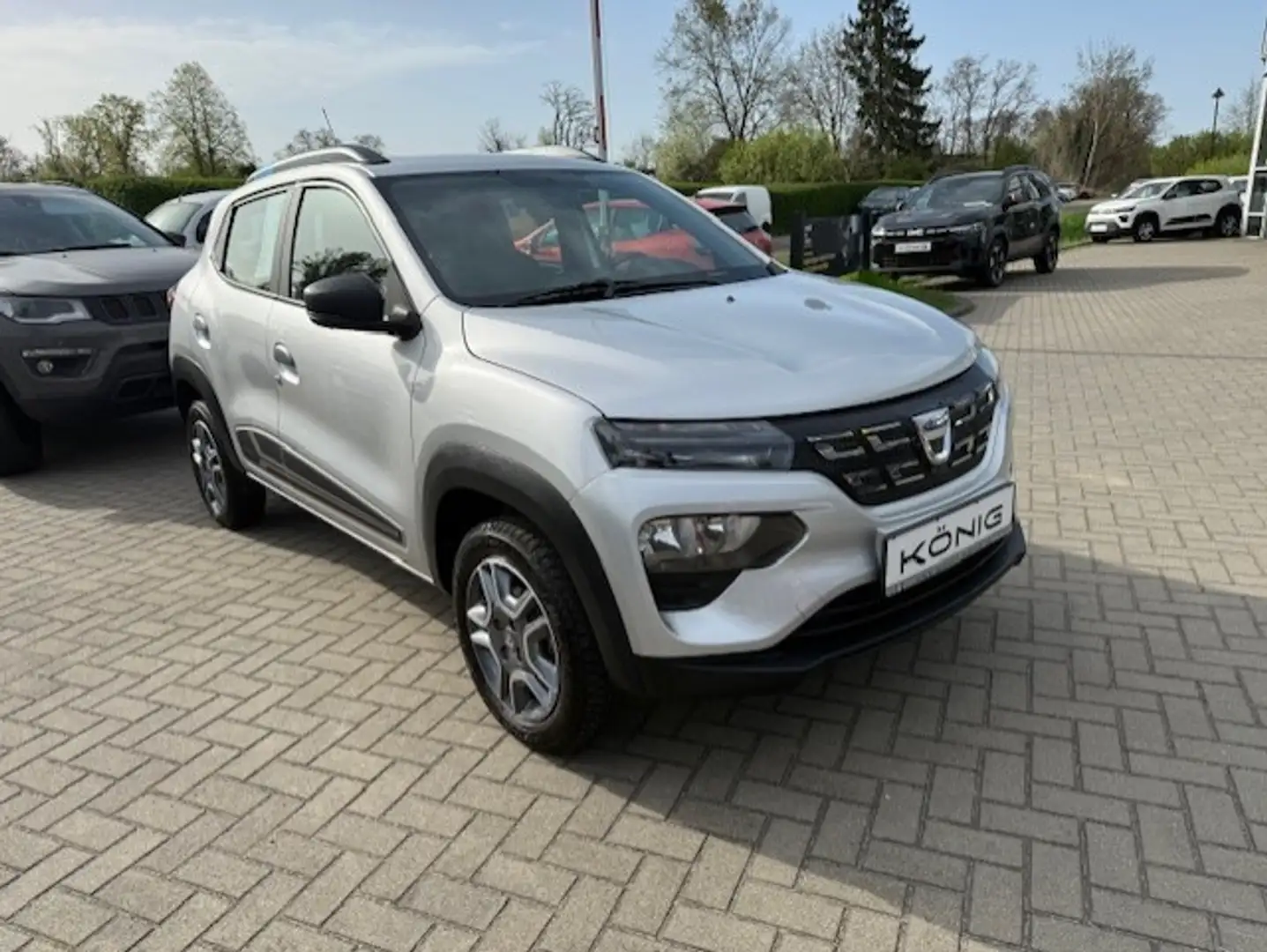 Dacia Spring Business Automatik Klima*Navi*Rückfahrcam Argent - 2