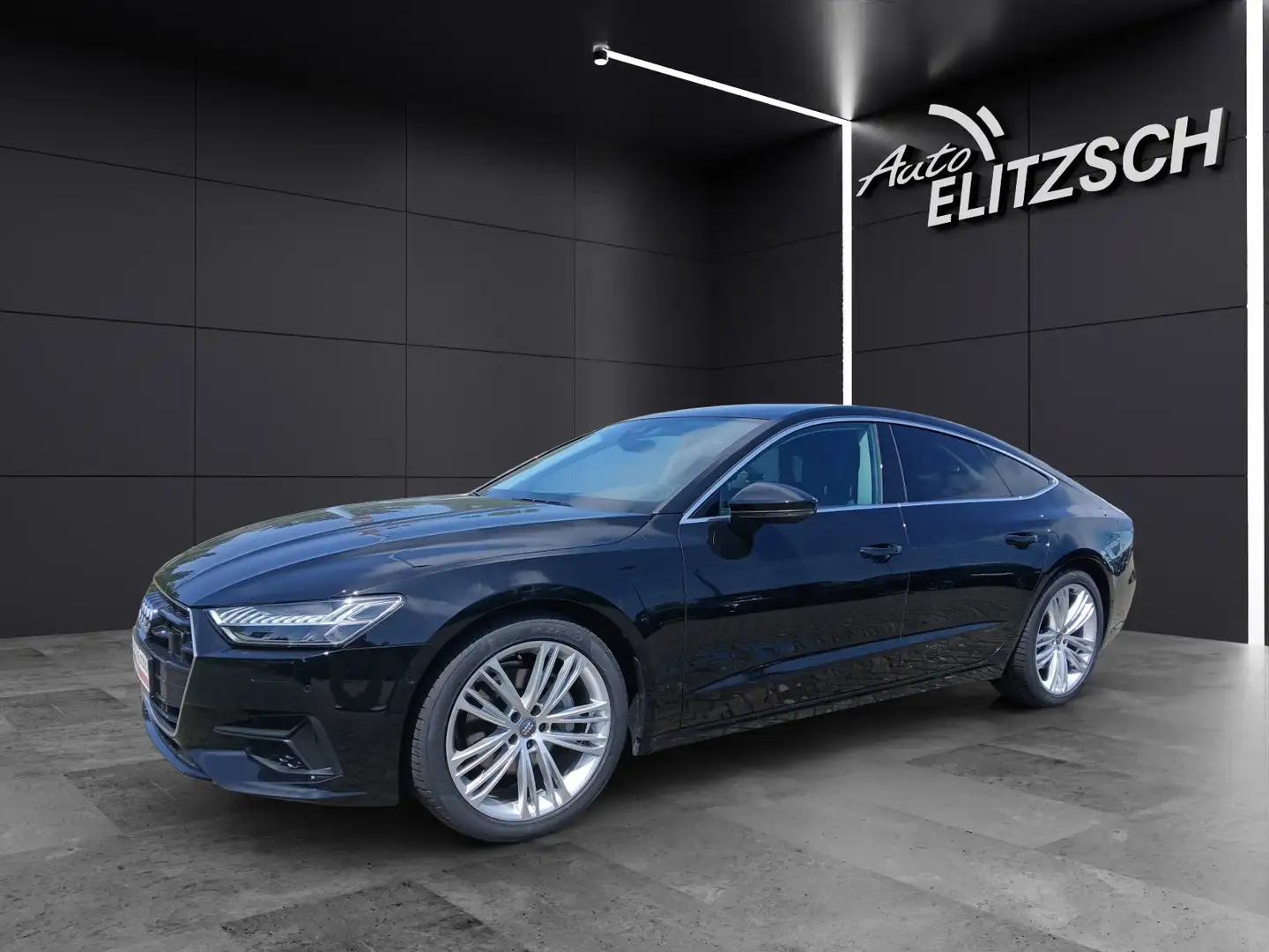 Audi A7 Sportback 45 TFSI S-tronic Matrix STH AVC ACC L... Schwarz - 2