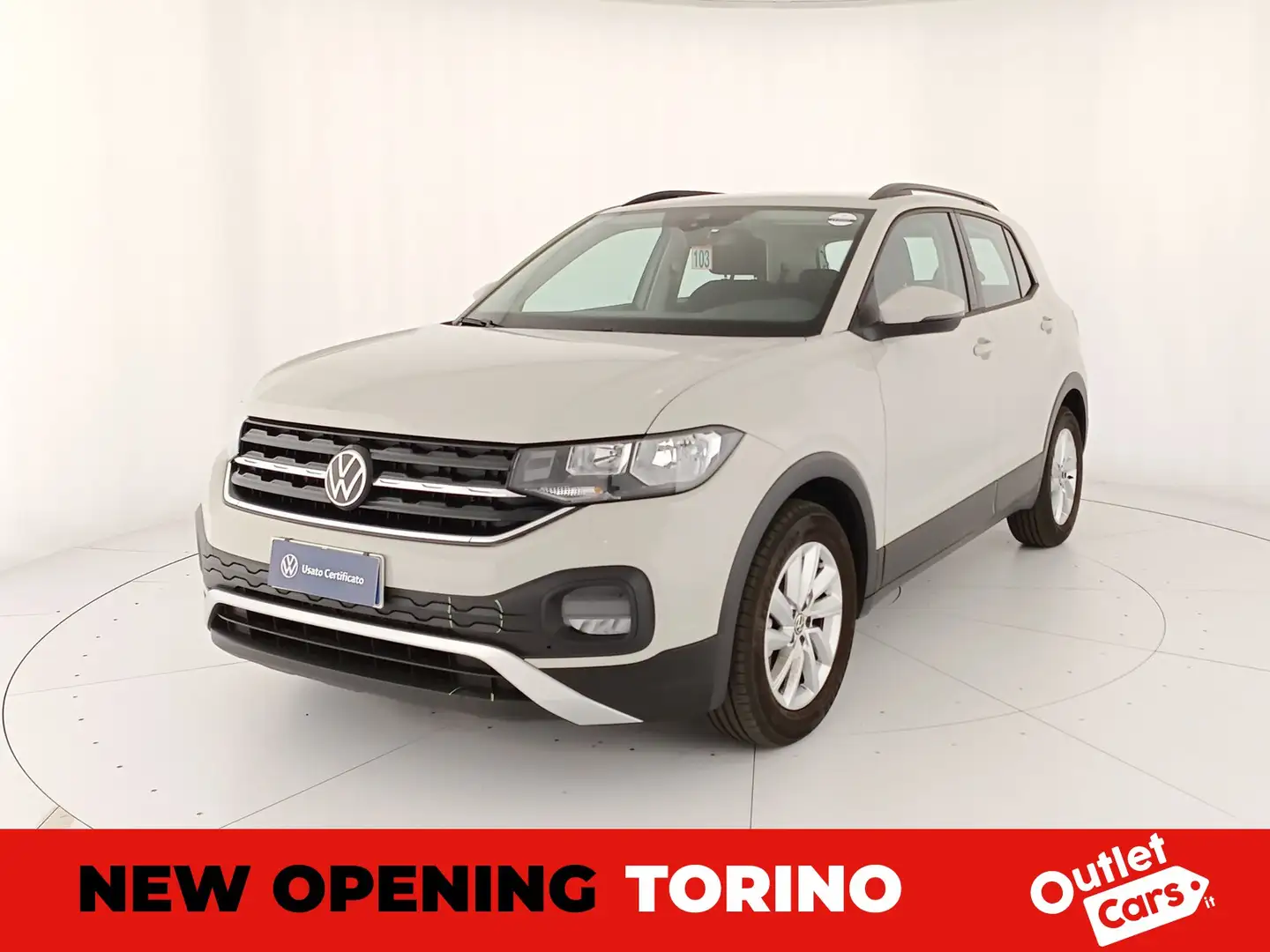 Volkswagen T-Cross 1.0 tsi style 110cv dsg Gris - 1