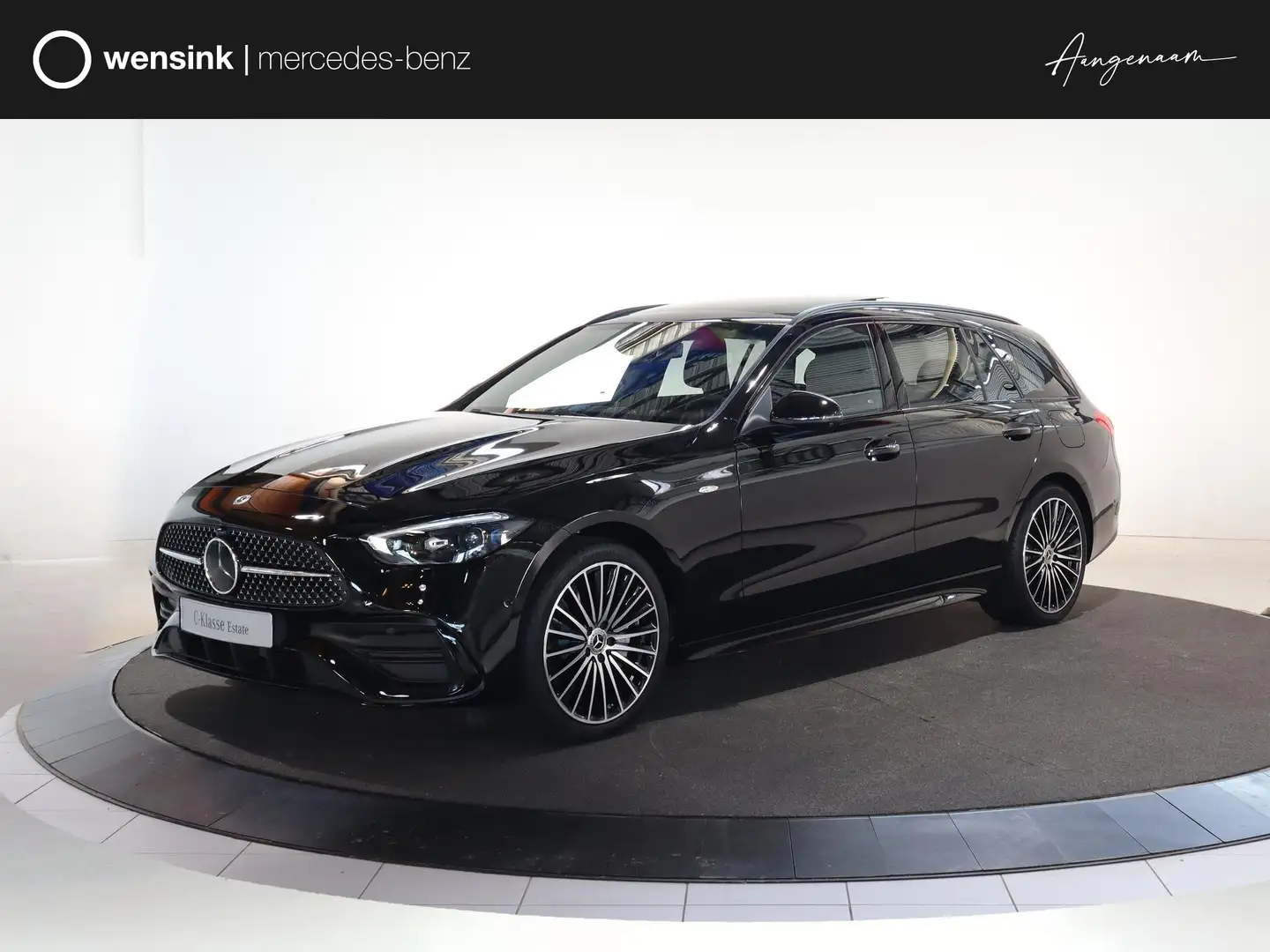 Mercedes-Benz C 300 Estate 300e Business Solution AMG | Panoramaschuif Negru - 1
