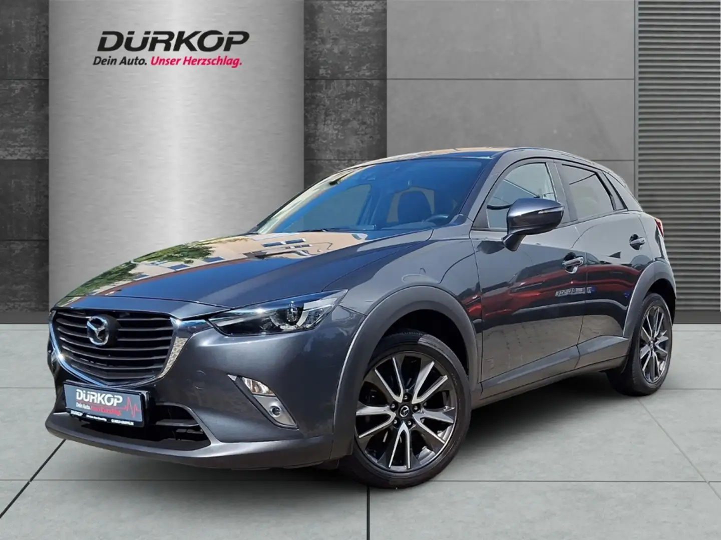 Mazda CX-3 Exclusive-Line SKYACTIV-G Navi Allwetter Grau - 1