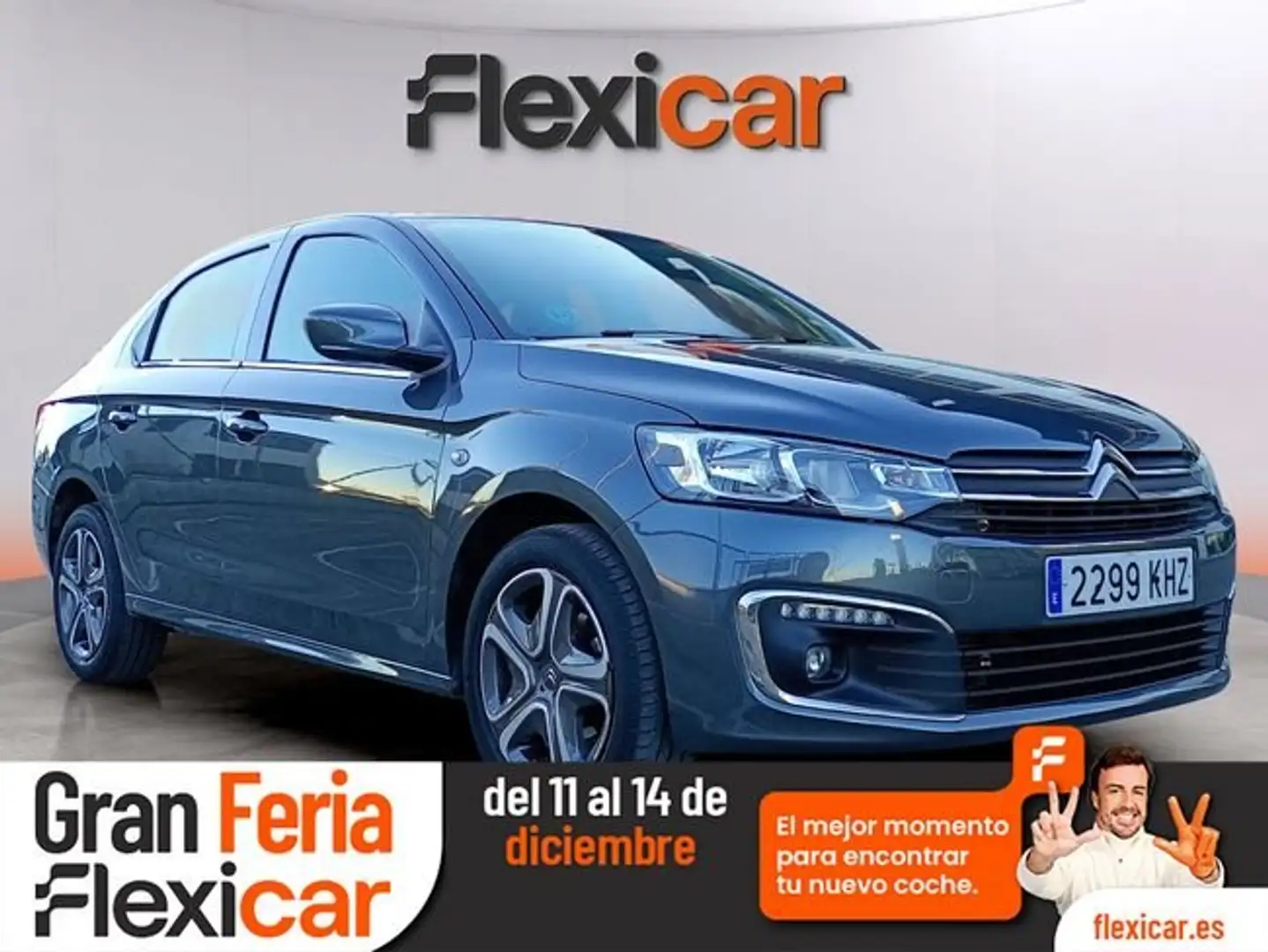 Citroen C-Elysée 1.2 PureTech Feel 82 Gris - 1