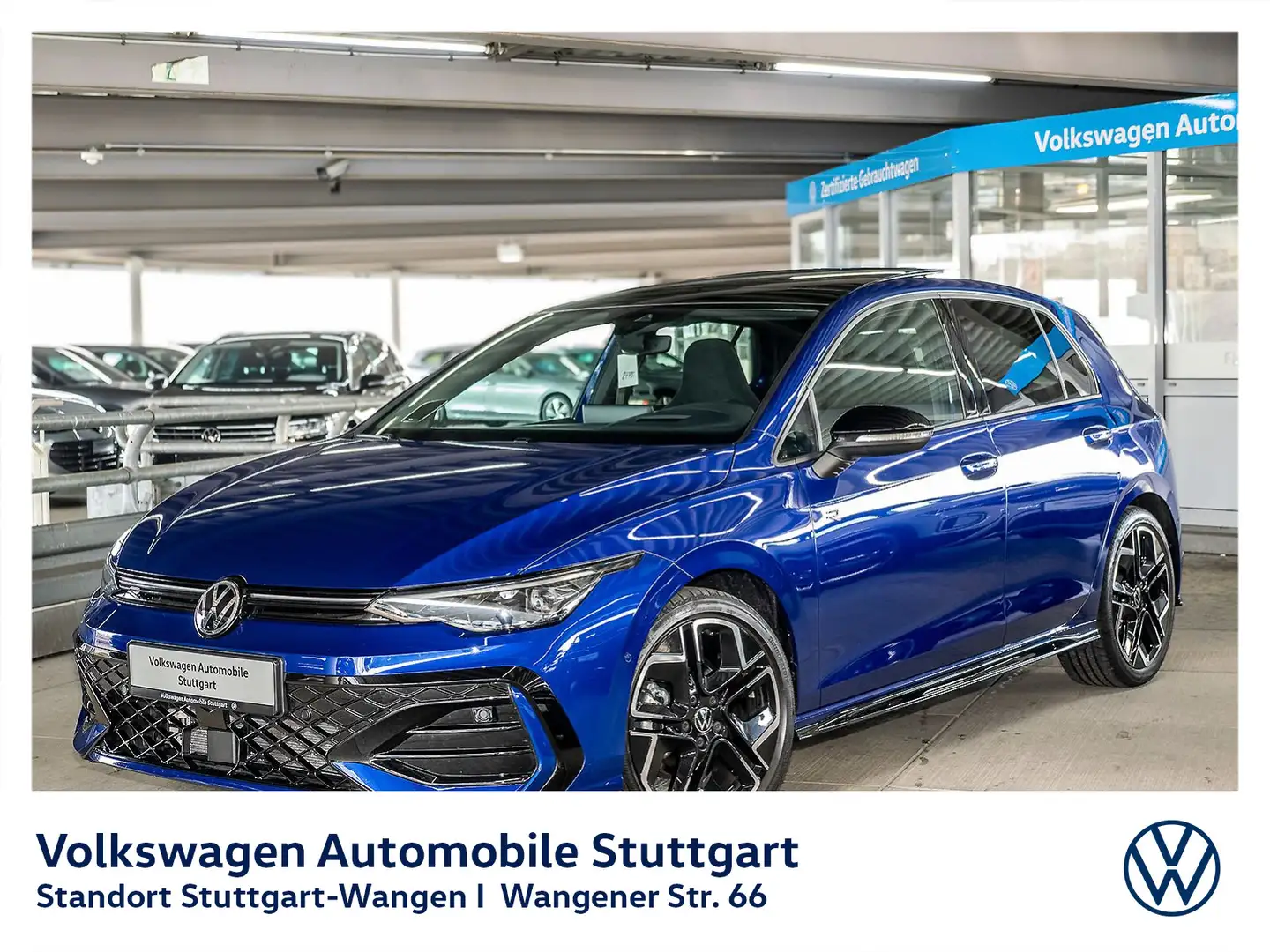 Volkswagen Golf R-Line 2.0 TDI DSG Navi Kamera Pano LED AHK Blau - 1