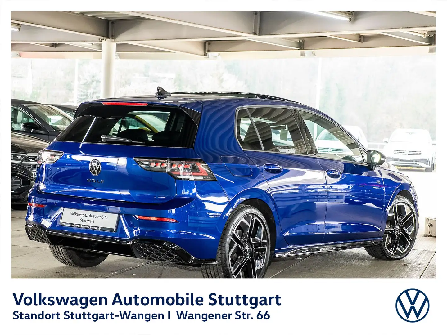 Volkswagen Golf R-Line 2.0 TDI DSG Navi Kamera Pano LED AHK Blau - 2