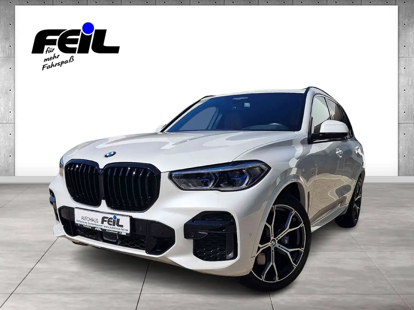 BMW X5 xDrive30d M Sport M Sportpaket Head-Up Laser Blanc - 1