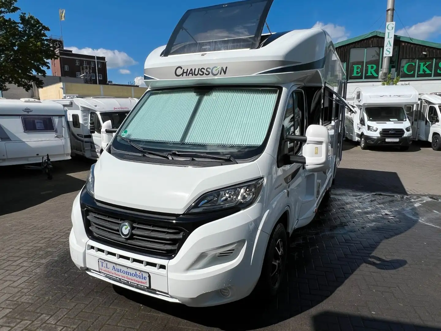 Chausson T630 Welcome Face to Face Hubbett  Solar/Sat-TV Blanc - 1