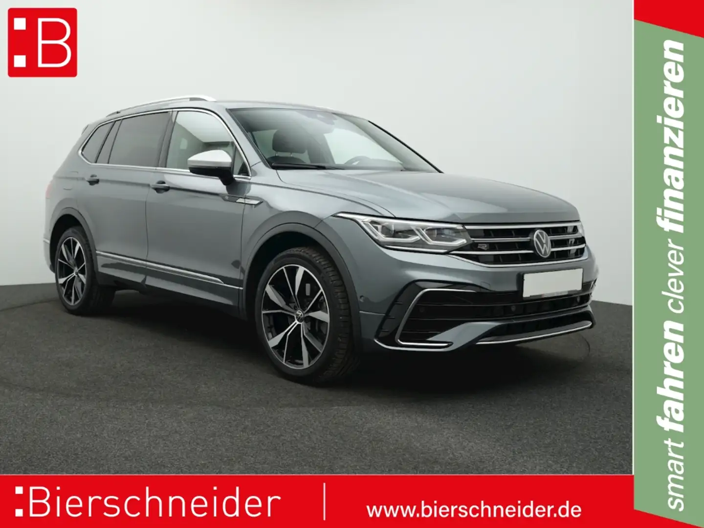 Volkswagen Tiguan Allspace 2.0 TDI DSG 4Mo. RLine 7-SITZE AHK NAVI KAMERA 20 Grau - 1