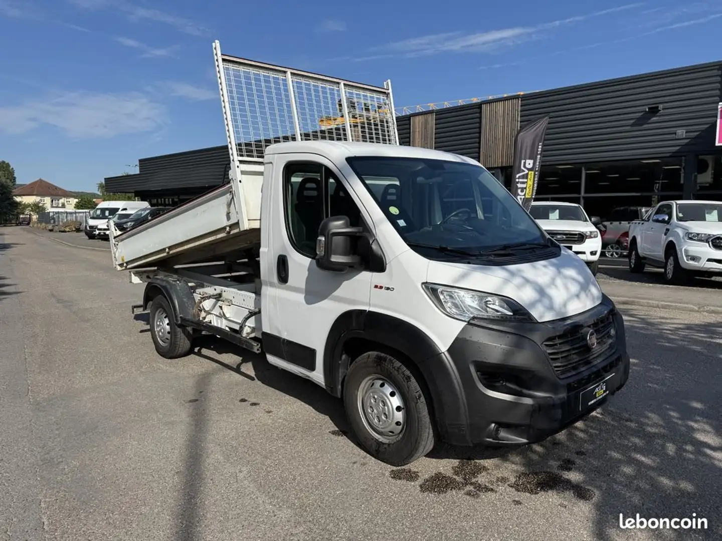 Fiat Ducato Benne Basculante (TVA Récupérable) Blanc - 1