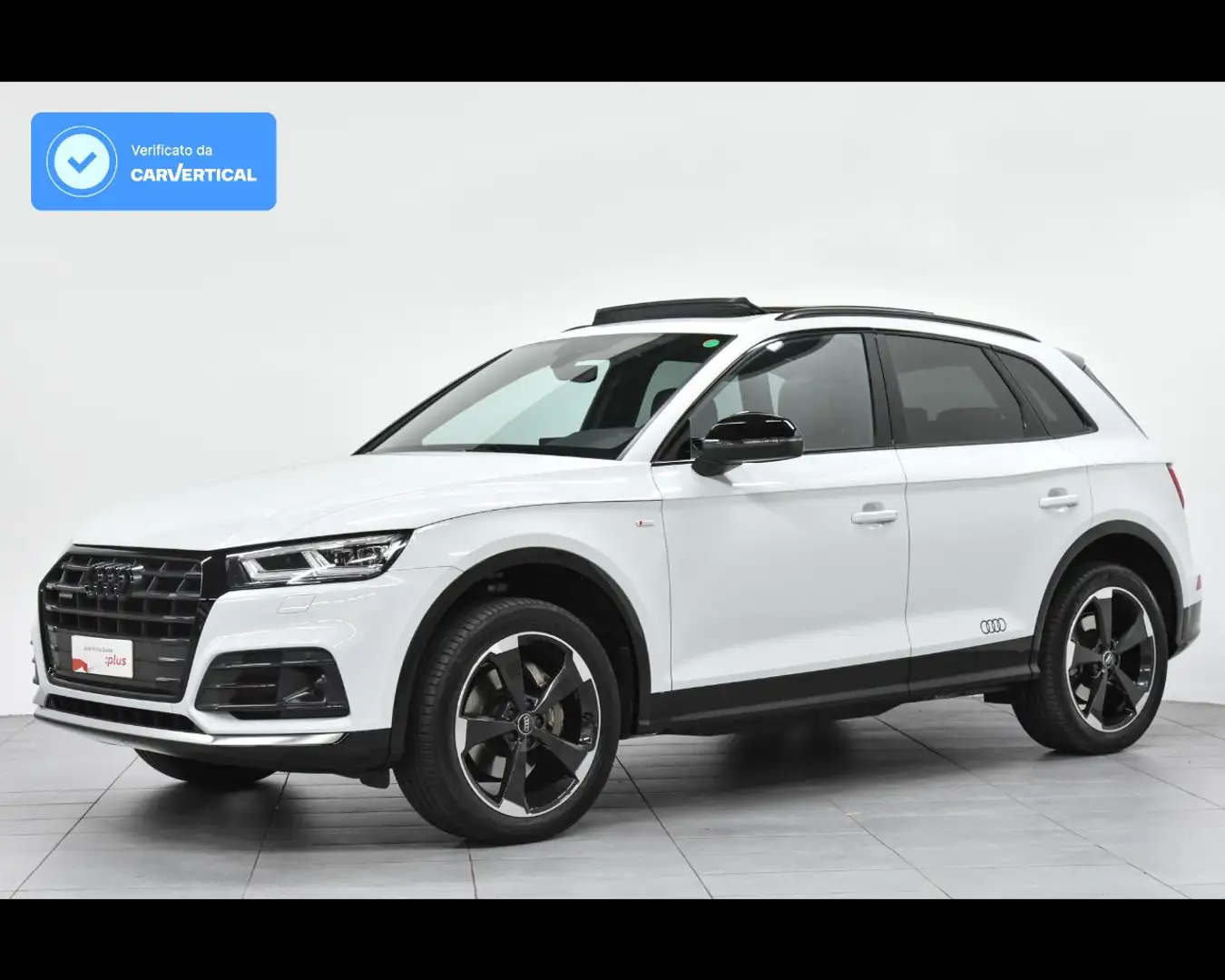 Audi Q5 II 2017 2.0 TDI Stronic Sline plus quattro Weiß - 1