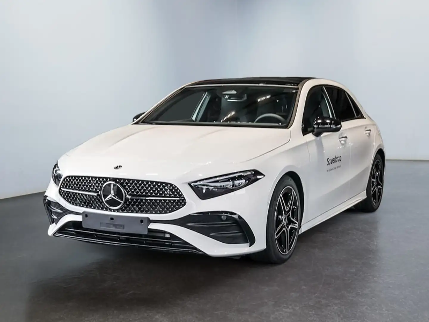 Mercedes-Benz A 200 d AMG NIGHT SPUR PANO AHK KAMERA STANDH Weiß - 2