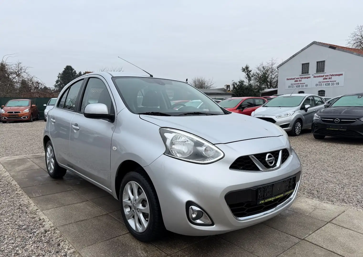 Nissan Micra Acenta Sportsitze Sport Lenkrad Silber - 1