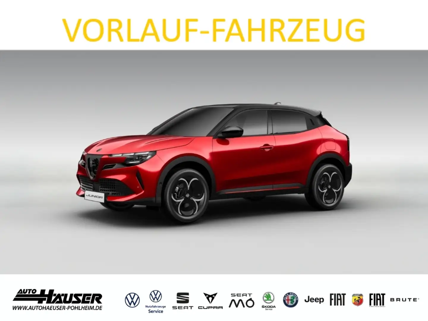 Alfa Romeo Junior Ibrida SPECIALE 1.2 VGT NOVEMBER ''25 TECHNOLOGIE Rot - 1